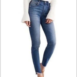 Madewell highrise skinny skinny jeans